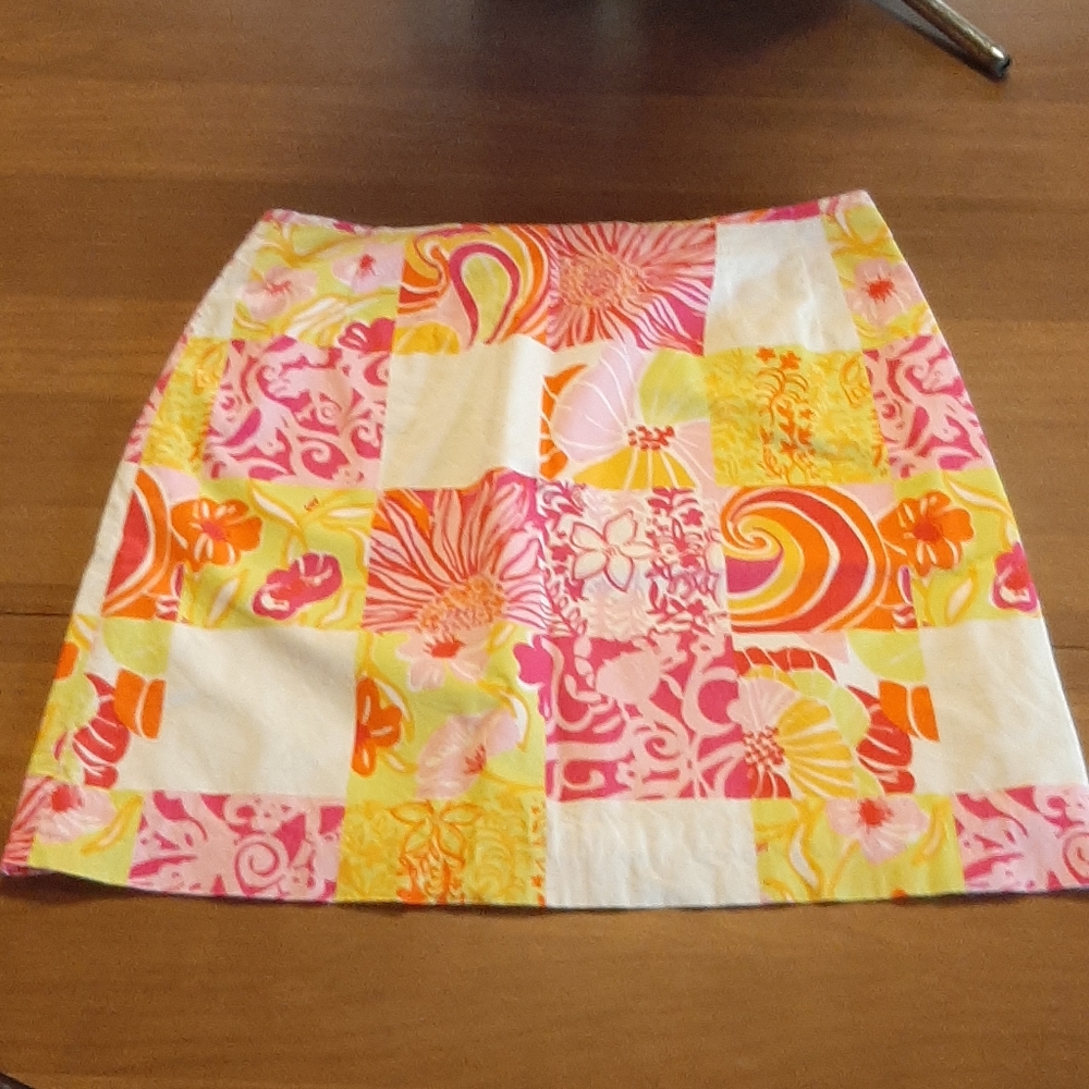 LILLY PULITZER Kings Court Patch Skirt
